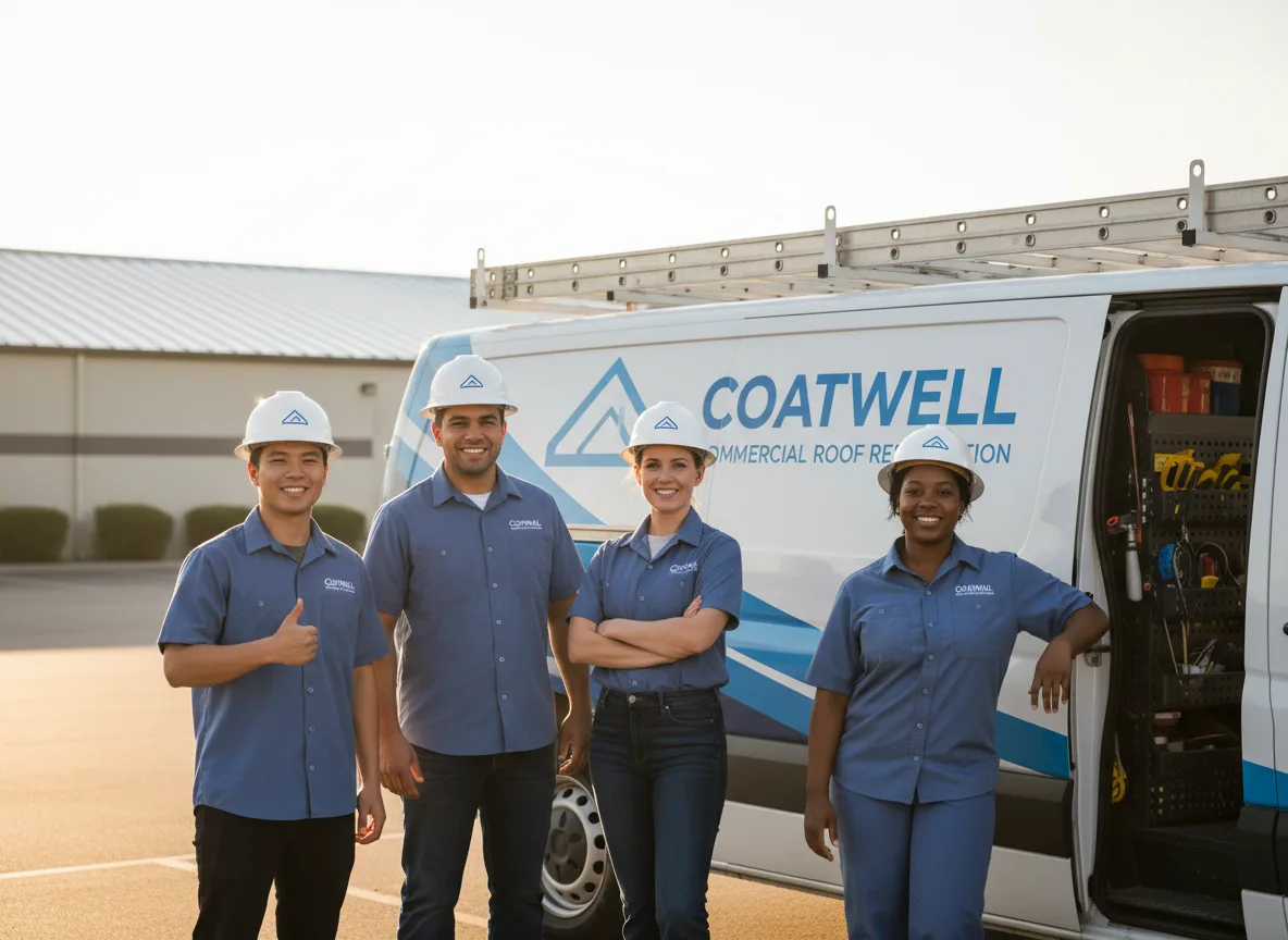 Commercial roof coating company in Titus, AL